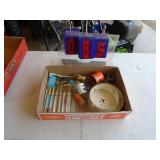 Flat of hole saws. As shown.