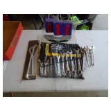 Flat of tools. As shown.