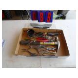 Flat of tools. As shown.