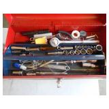 Tool box with contents. As shown.