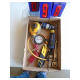 Flat of tools. As shown.