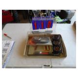 Gauges & vacuum tester. As shown.