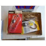 Flat of tools with vice grips. As shown.