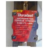 Duralast ft/lb torque wrench. As shown.