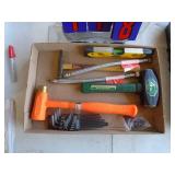 Flat of tools. As shown.