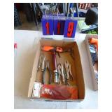 Flat of tools. As shown.