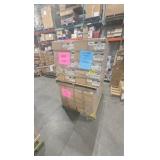 (20) Monument 673776 4-Light White Rectangular Flushmount