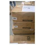 (2) HINNIXY 20 in. Dimmable LED Smart Indoor Black Modern Flush Mount Low Profile Ceiling Fan with Lights and Remote Control