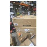 (2) HINNIXY 20 in. Smart Indoor Matte White Flush Mount Color Changing LED Ceiling Fan with Light Kit and Remote and App Control