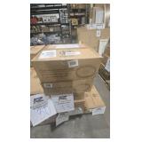 (2) HINNIXY 15.7 in. Indoor Fresh White Flush Mount Ceiling Fan with Light Kit and Remote Control