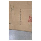 Glass Warehouse Vela 48 in. W x 78 in. H Frameless Fixed Single Panel Shower Door in Chrome Without Handle