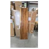 Hampton Bay 8 ft. L x 25 in. D Finished Saman Solid Wood Butcher Block Countertop in with Live Edge
