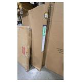 Delta Pro-Series 60 in. W x 57 in. H Five Piece Glue Up Bathtub Surrounds in High Gloss White