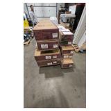 PURPLE LEAF 12ft. x 20ft. Patio Hardtop Gazebo Double Top PC Mesh Screen House Aluminum Solarium Backyard Sunroom, 24 Lights, Gray