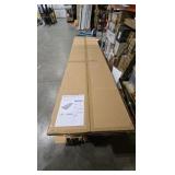 (6) sunwings 2/5 in. x 1.96 ft. x 7.87 ft. Natural Oak Wood Slat Acoustic Panels 3D Decorative Wall Paneling (186 sq. ft.)