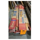 6 boxes of assorted hardwood flooring..Bruce Hard wood Flooring