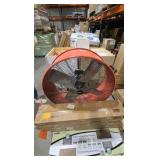 Commercial Electric 30 in. 2-Speed Heavy Duty Drum Fan in Orange
