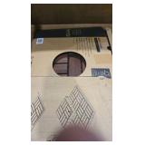 (6) Natural Acacia 12x12 Interlocking Wood Deck Tiles for Balcony, Garden, Patio, Poolside Decor - Waterproof Indoor & Outdoor Flooring - 6 Slats