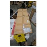 VEVOR 8.25 in. x 12.25 in. M White Pet and Dog Patio Door Insert for 76 in. to 81 in. Aluminum Sliding Glass Door