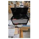 Husky 26 in. W x 12 in. D Standard Duty 4-Drawer Top Tool Chest in Gloss Black
