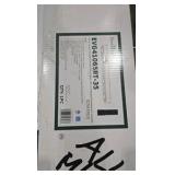 EnviroLite Pivot 32 in. Transitional Brushed Nickel Selectable CCT Integrated LED Flush Mount for Kitchens