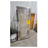 (6) Masonite 32 in. x 80 in. 6 Panel Left-Handed Primed Composite Solid Core Single Prehung Interior Door 4-9/16 in. Flat Jamb