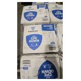 Polyethylene Gowns - Blue Pallet of 36 cases= 3600