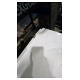 Bootz Industries Aloha 60 in. x 30 in. Alcove Soaking Bathtub with Left Drain in White