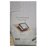 VELUX 22-1/2 in. x 22-1/2 in. Fixed Curb Mount Skylight with Laminated Low-E3 Glass, White Solar Powered Room Darkening Shade