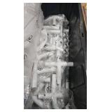 Sizzim 10 ft. x 20 ft. White Soft Top Gazebo with Steel Frame, Ideal for Outdoor Vehicle Protection