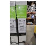 (6)Masonite 32 in. x 80 in. Molded 6-Panel Left-Handed Solid Core Primed White Textured Composite Single Prehung Interior Door with 4-9/16 in. Flat Jamb