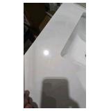 Home Decorators Collection Bellington 24 in. Single Sink Almond Toffee Bath Vanity with White Engineered Stone Top (Assembled)