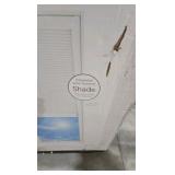 VELUX 22-1/2 x 46-1/2 in. Manual Venting Curb Mount Skylight with Laminated Low-E3 Glass, Solar Powered Room Darkening Shade