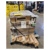 MSI Tuscany Azul 12 in. x 24 in. Polished Porcelain Travertine Look Floor and Wall Tile