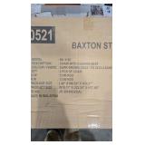 Baxton Studio Minette Sand and Dark Brown Fabric Dining Chair (Set of 4)