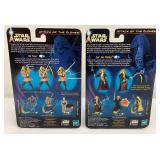Misc. 2002 STAR WARS "Attack Of The Clones" Action Figures (New Old Stock)