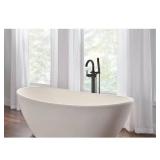 $1484 Trinsic 1-Handle Roman Tub Trim Matte Black