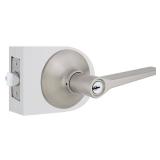 Freedom Satin Nickel Keyed Entry Door Lever (Pack