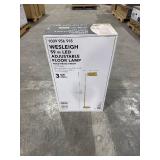 Wesleigh 59 in. LED Floor Lamp: 3 CCT dimmer