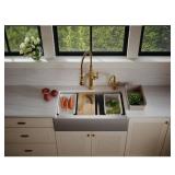 $1349 Strive 35-1/2 in. Undermount Sink