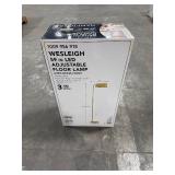 Wesleigh 59 in. LED Floor Lamp: 3 CCT dimmer