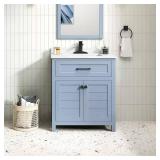 Hanna 30 in. Sink Vanity with Stone Top