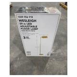 Wesleigh 59 in. LED Floor Lamp: 3 CCT dimmer