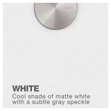 PRECIS 24" Undermount Granite Sink, White