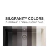 PRECIS 24" Undermount Granite Sink, White