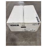 KOHLER Pinoir White Wall-Mount Sink (22x18)