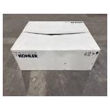 KOHLER Pinoir White Wall-Mount Sink (22x18)