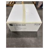 Glacier Bay 34 in. Farmhouse Sink, White