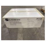 Glacier Bay 34 in. Farmhouse Sink, White