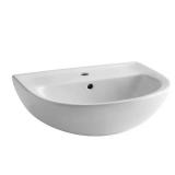 Evolution 22 in. Pedestal Sink Basin in White